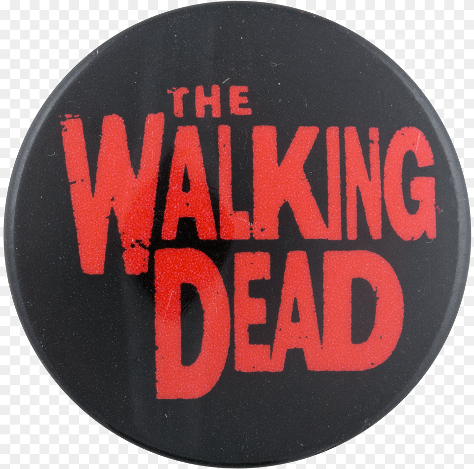 The Walking Dead Entertainment Button Museum Walking Dead, Badge, Logo, Symbol, Disk Png Image