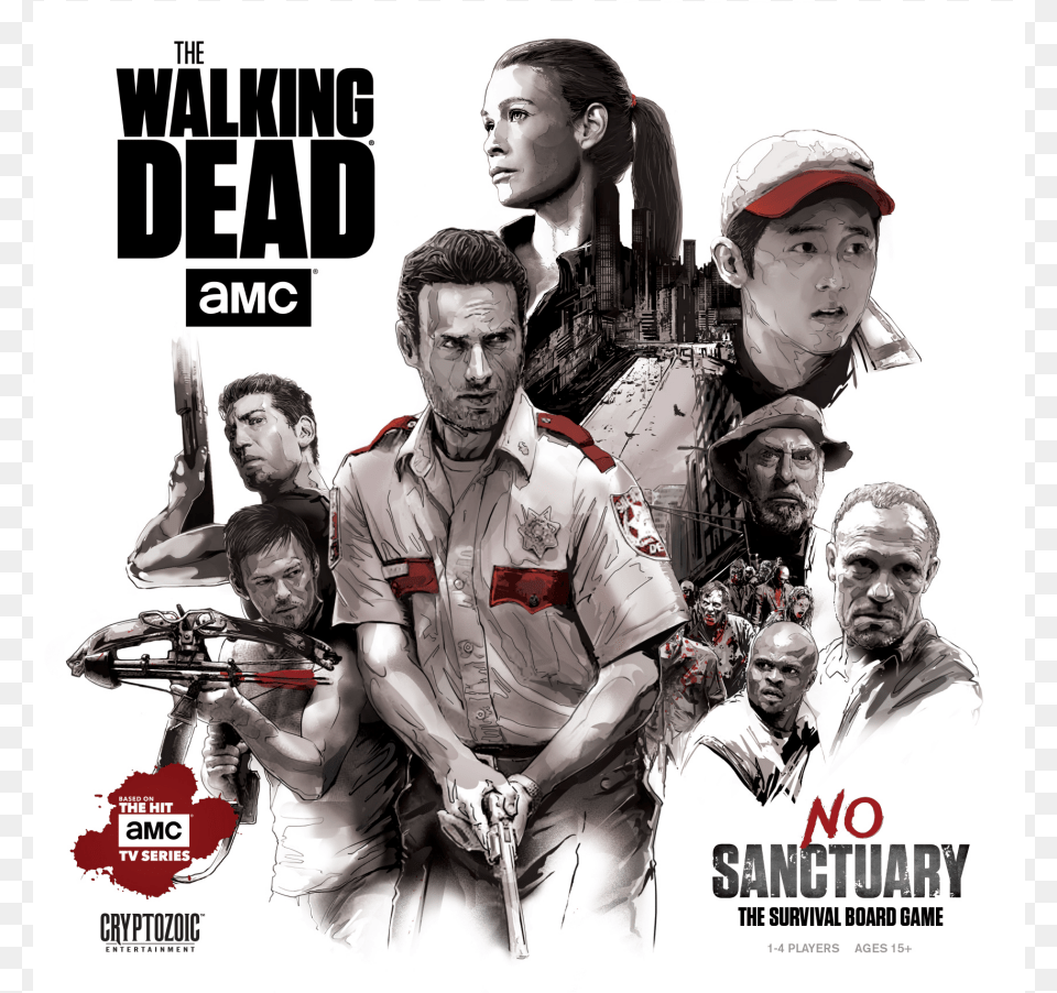 The Walking Dead Game, Adult, Poster, Person, People Png Image