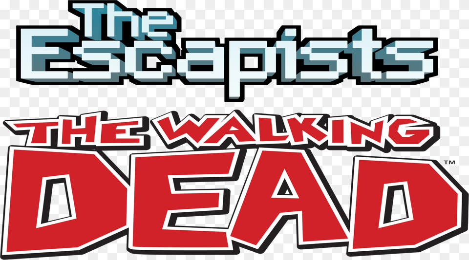 The Walking Dead Logo Escapists The Walking Dead Logo, Text, Scoreboard Free Png