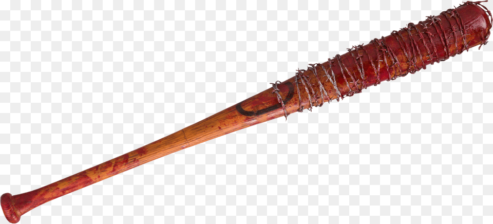 The Walking Dead Negans Lucille Take It Like A Champ Bloody, Baseball, Baseball Bat, Sport, Mace Club Png Image