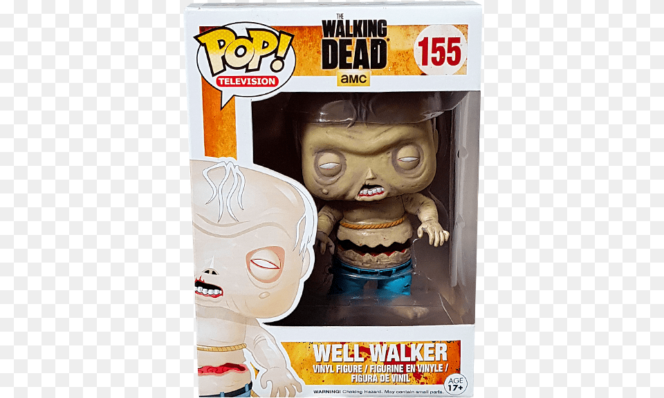 The Walking Dead Rick Grimes Bloody Funko, Advertisement, Poster, Baby, Person Png Image