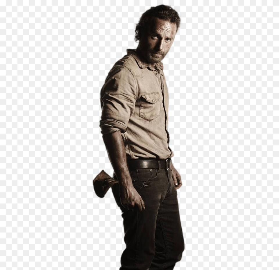 The Walking Dead Walking Dead Rick, Accessories, Buckle, Man, Pants Free Png