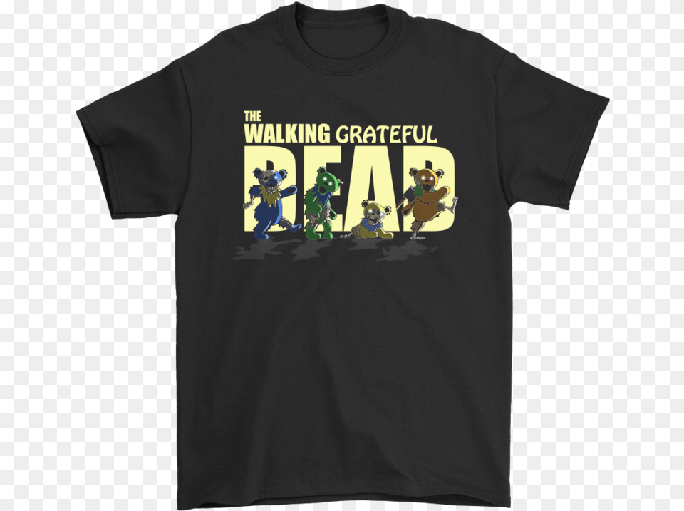 The Walking Grateful Dead Marching Dancing Bear Shirts Potatotee Funny Thanksgiving Shirts For Men, Clothing, T-shirt, Shirt, Baby Png Image