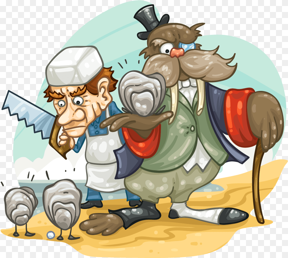 The Walrus And The Carpenter, Art Free Png Download