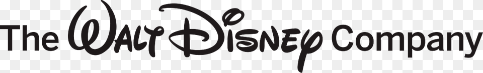 The Walt Disney Company Horizontal Logo, Handwriting, Text, Green Free Png