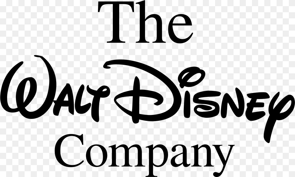 The Walt Disney Company Logo Walt Disney Company Logo Vector, Gray Free Png Download