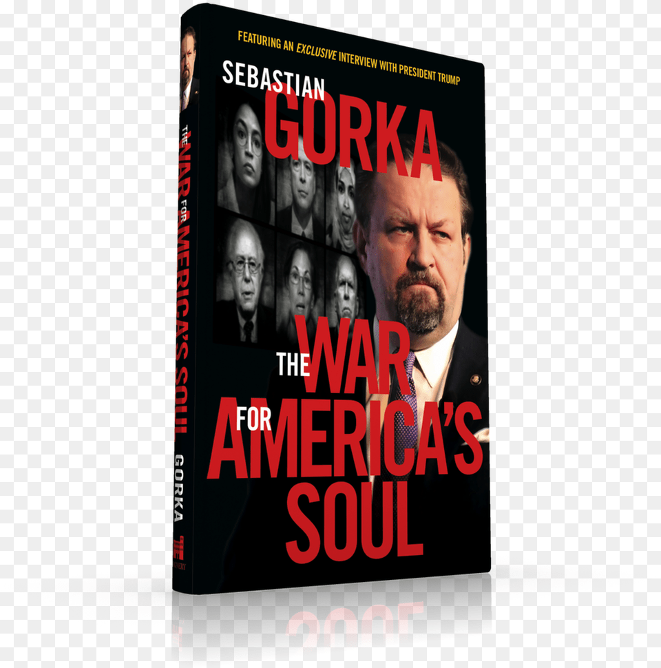 The War For America S Soul Book Cover, Publication, Adult, Male, Man Free Png Download