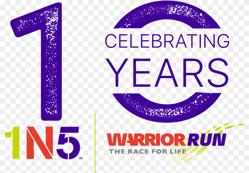 The Warrior Run The Cheetah Run 5k Is A Running Race Graphic Design, Purple, Logo, Advertisement, Poster Free Transparent Png