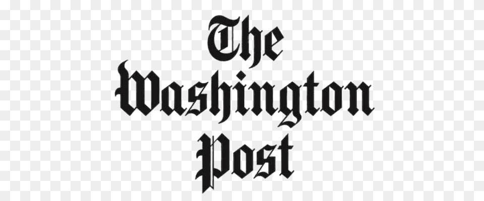 The Washington Post Logo, Calligraphy, Handwriting, Text, Cross Png Image