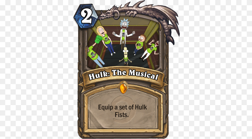 The Weapon Token Is Shown At The Bottom Of The Album Hearthstone Fan Made Quests, Book, Publication, Comics, Person Free Png