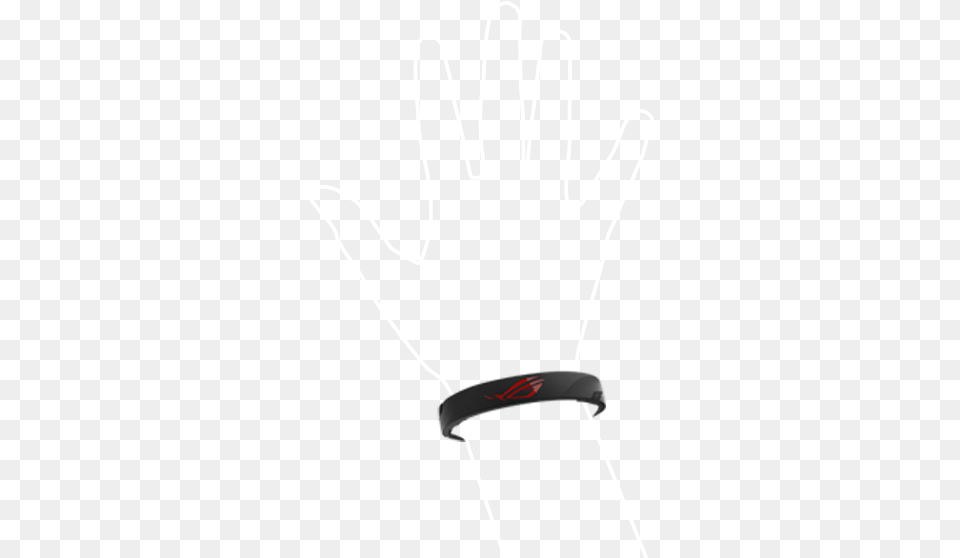 The Wearable Rog Band Lets You Access Shadow Drive Hand Band Hd, Clothing, Glove, Bow, Weapon Free Png Download