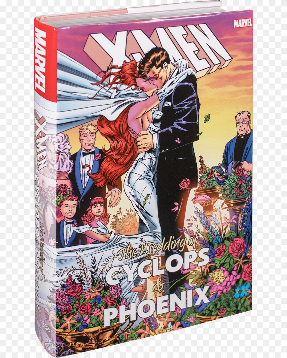 The Wedding Of Cyclops Amp Phoenix Hardcover Wedding Of Cyclops And Phoenix Read, Publication, Book, Comics, Adult Free Png Download