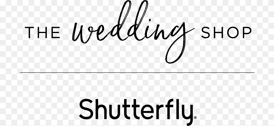 The Wedding Shop By Shutterfly Wedding Shop Shutterfly Logo, Text, Handwriting Free Transparent Png
