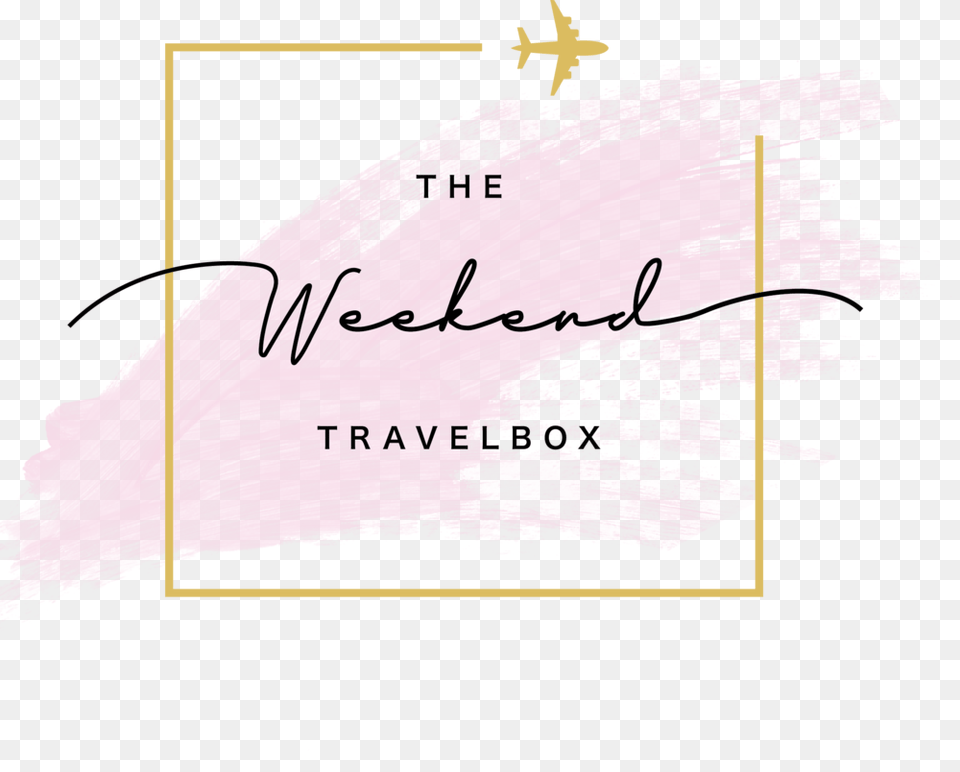The Weekend Travel Box Final Logo Color Handwriting, Text, Adult, Bride, Female Free Transparent Png