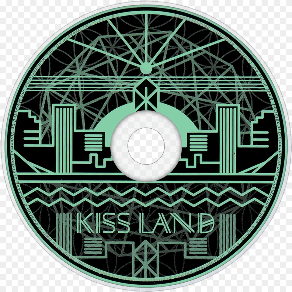The Weeknd Music Fanart Fanarttv Weeknd Transparent Kiss Land, Disk, Dvd, Machine, Wheel Free Png Download