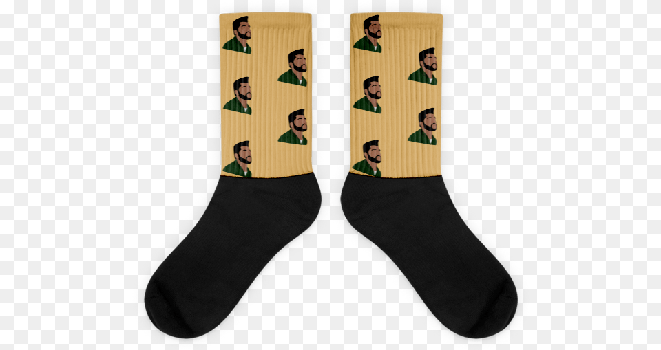 The Weeknd Socks Sock, Clothing, Hosiery, Person, Face Free Transparent Png