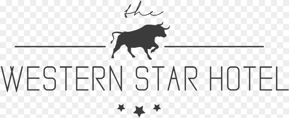 The Western Star Hotel Logo, Animal, Bull, Mammal, Cattle Free Png Download