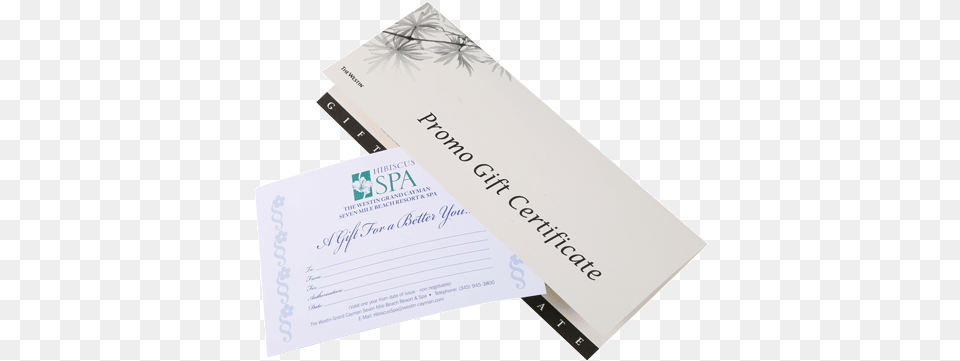 The Westin Hibiscus Spa The Westin Westin Hotels Amp Resorts, Text, Business Card, Paper Free Png