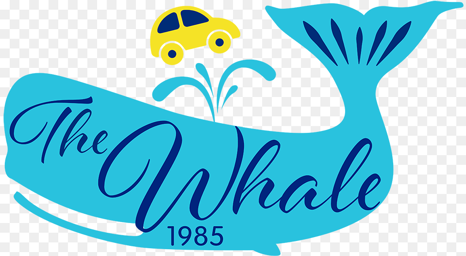 The Whale Car Wash Logo, Vehicle, Transportation, Wheel, Machine Free Transparent Png