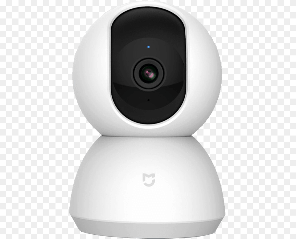 The White Coloured Mi Home Security Camera Comes With Mi 360 Camera, Electronics, Webcam, Disk Free Png