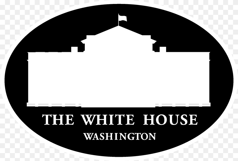 The White House Us Logo Black And White Welcome To The White House, Disk Png Image