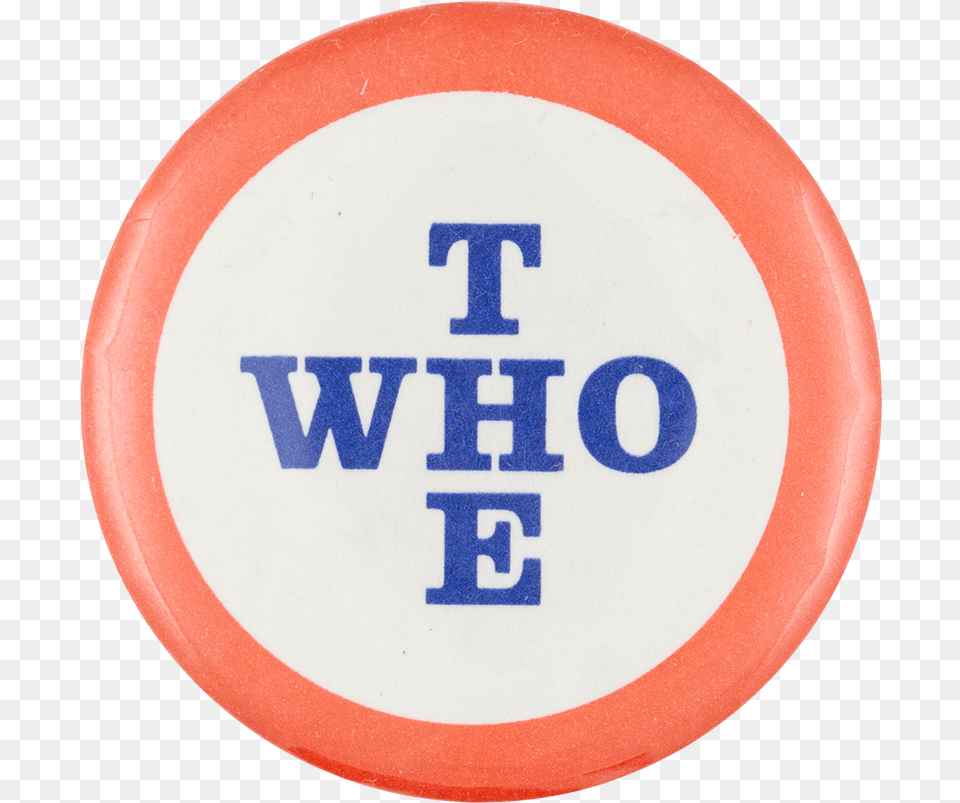 The Who Red White And Blue Circle, Badge, Logo, Sign, Symbol Png Image