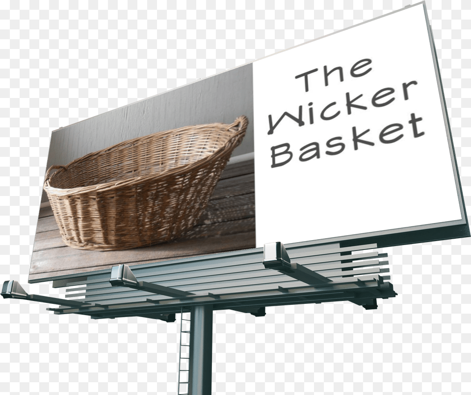 The Wicker Basket Billboard, Advertisement Free Png Download