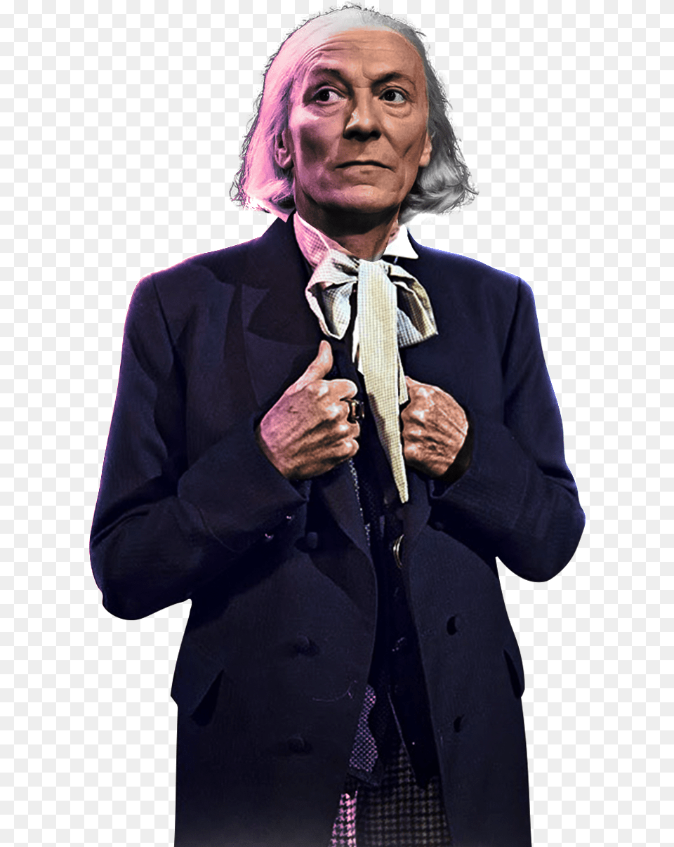 The Widwwa Wiki Doctor Who First Doctor, Accessories, Suit, Person, Tie Free Png