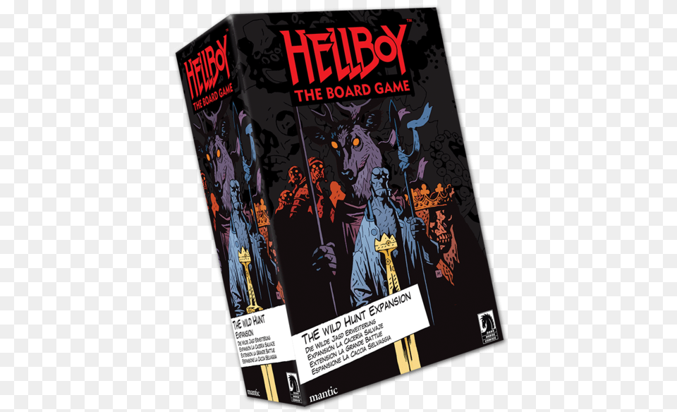 The Wild Hunt Board Game Expansion Hellboy Board Game Wild Hunt, Book, Publication, Comics Png