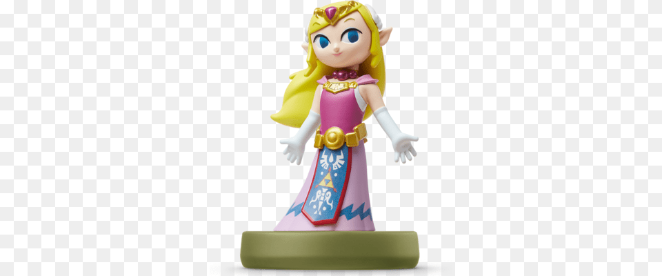 The Wind Waker Amiibo Figure Toon Zelda Wind Waker Amiibo, Figurine, Doll, Toy, Baby Png Image