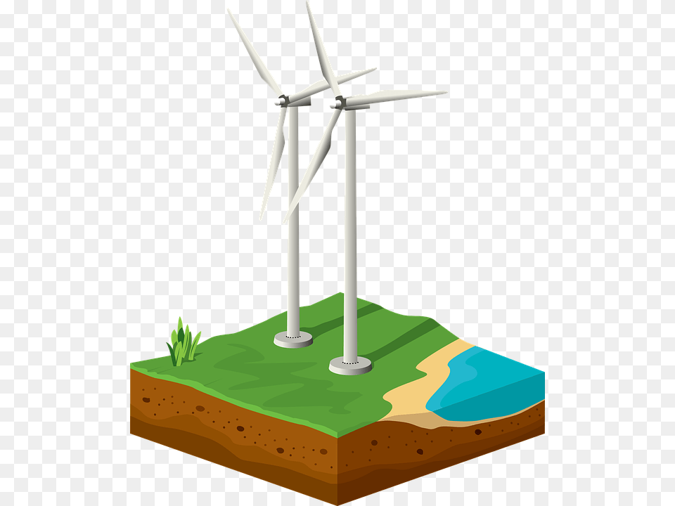 The Windmills Windmill Landscape Wind The Power Gyro Sensr Wind Turbine, Engine, Machine, Motor, Wind Turbine Free Png