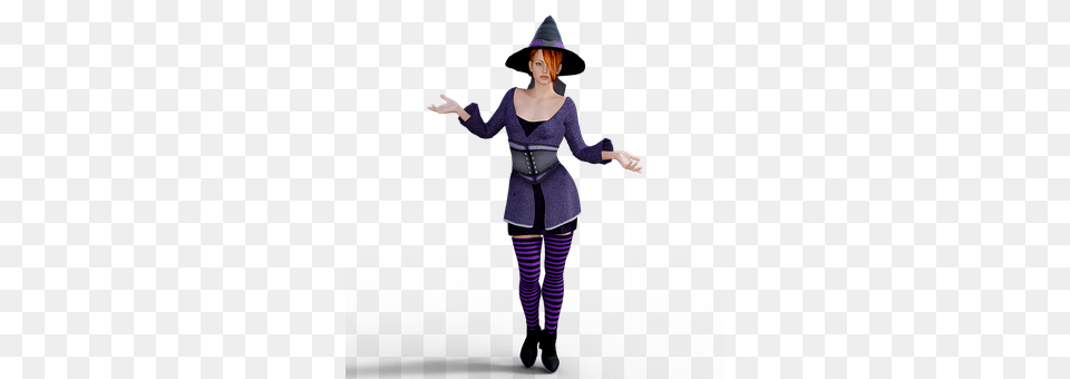 The Witch Long Sleeve, Clothing, Costume, Sun Hat Free Png Download
