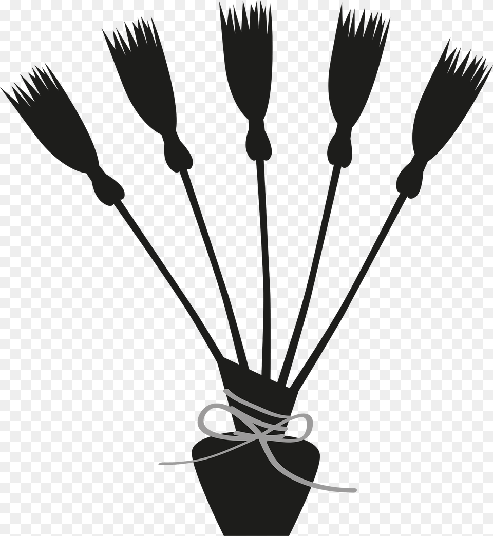 The Witch Clipart, Silhouette, Arrow, Weapon, Mortar Shell Free Transparent Png