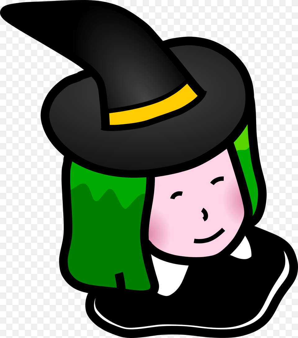 The Witch Svg Clip Arts Gambar Nenek Sihir Yang Kartun, Clothing, Hat, People, Person Png