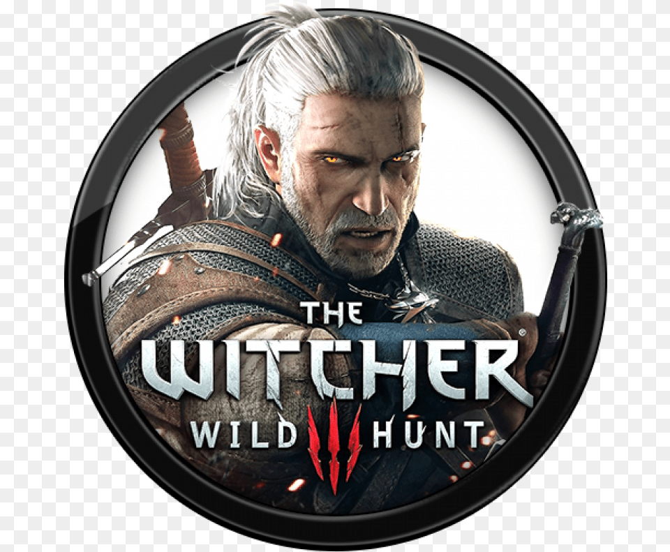 The Witcher 3 Logo Image Witcher 3 Wild Hunt Xbox One Cover, Photography, Adult, Male, Man Free Transparent Png