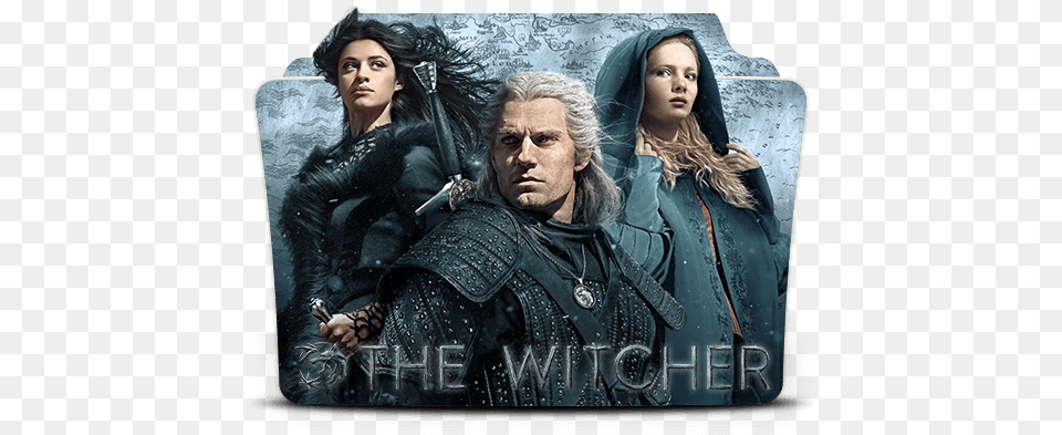 The Witcher Folder Icon Witcher Rience, Adult, Person, Jacket, Female Png Image