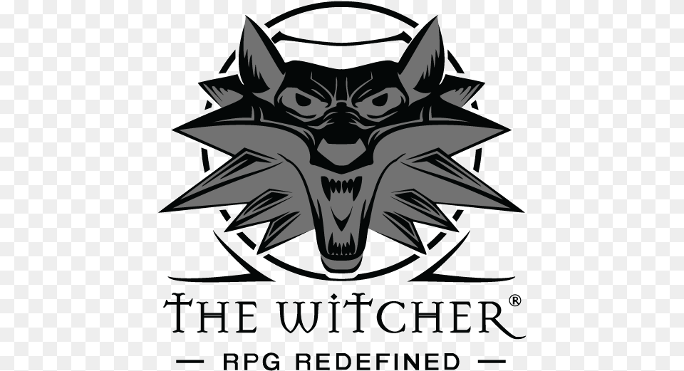 The Witcher Logo Witcher, Emblem, Symbol, Accessories, Face Free Png