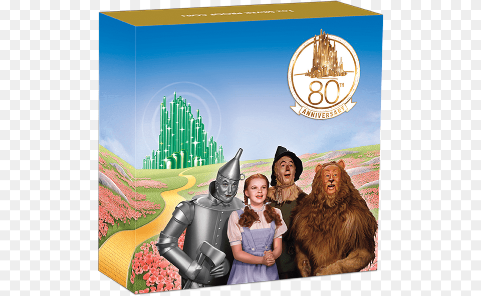 The Wizard Of Oz 80th Anniversary 1oz Silver Proof, Adult, Person, Woman, Female Free Png Download