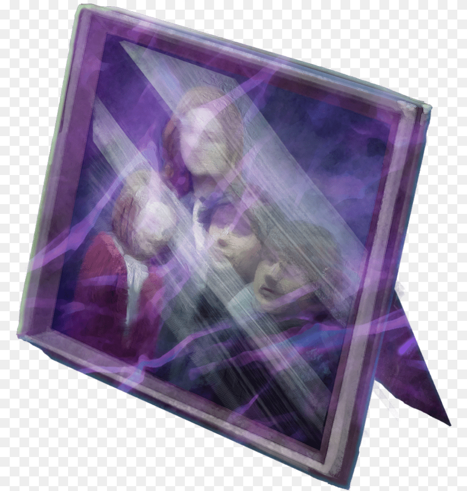 The Wizards Unite Foundable Framed Family Photo Amethyst, Purple, Canvas, Head, Face Png