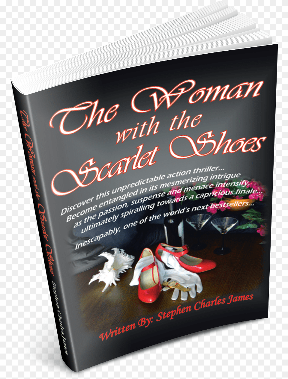 The Woman Woman With The Scarlet Shoes, Book, Publication, Advertisement, Poster Png Image