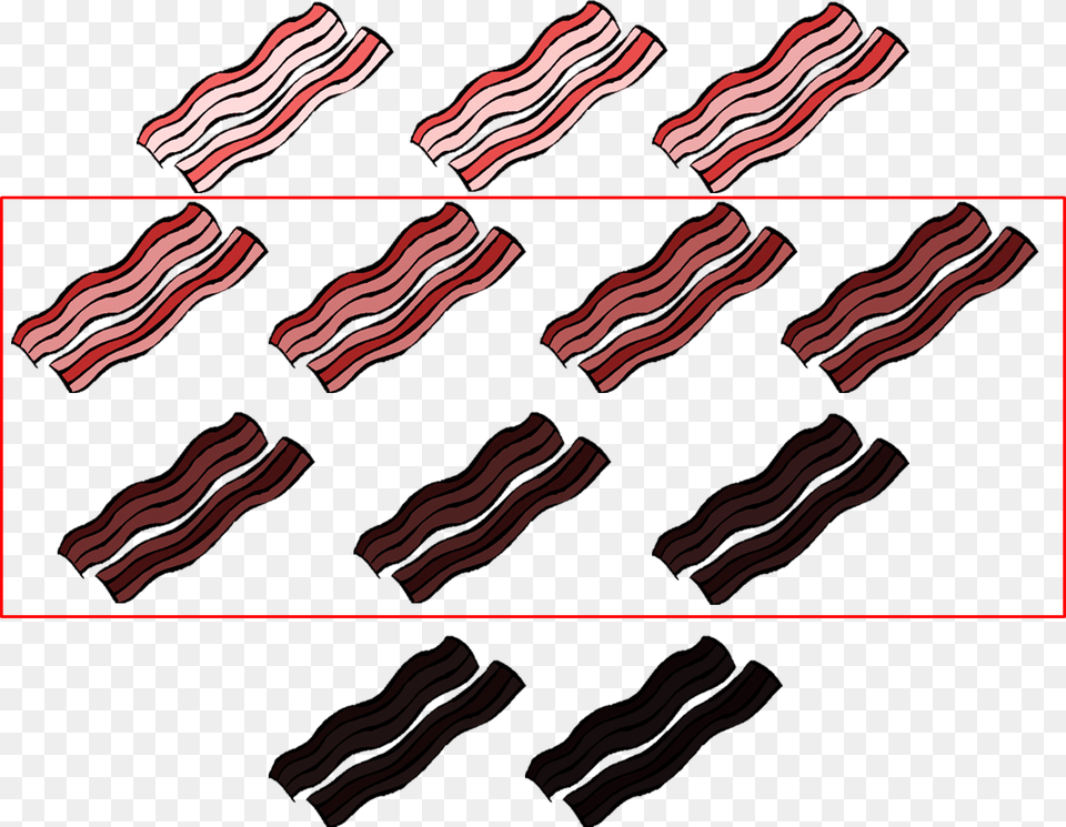 The Wonderful 1237 Bacon Strips Doneness Rare Medium Levels Of Cooked Bacon, Person, Food, Meat, Pork Free Png