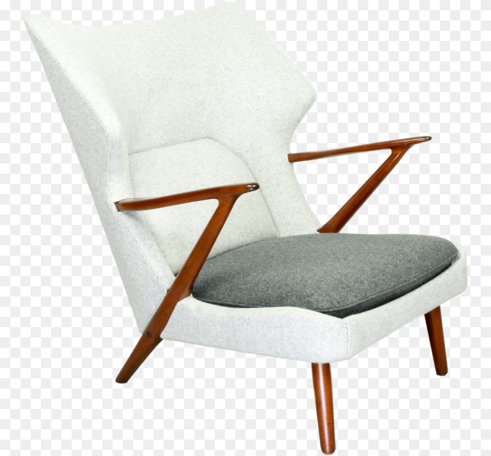 The Wooden Frame Is Reworked And The Chair Is Freshly Outdoor Furniture, Armchair Free Png Download