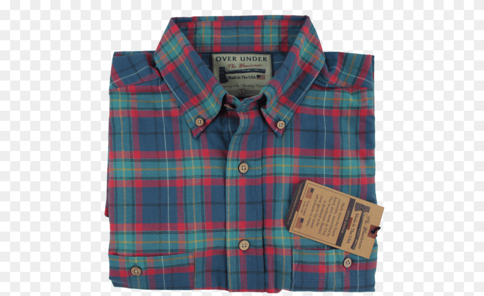 The Woodsman Flannel Shirt Woodie Flannel Shirt Made In Usa, Clothing, Dress Shirt, Tartan Free Png