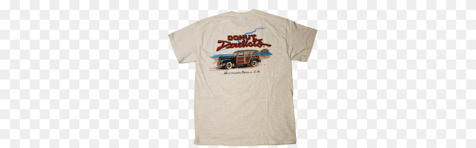 The Woody Donut Derelicts Studebaker Transtar, Clothing, T-shirt, Shirt, Car Png Image