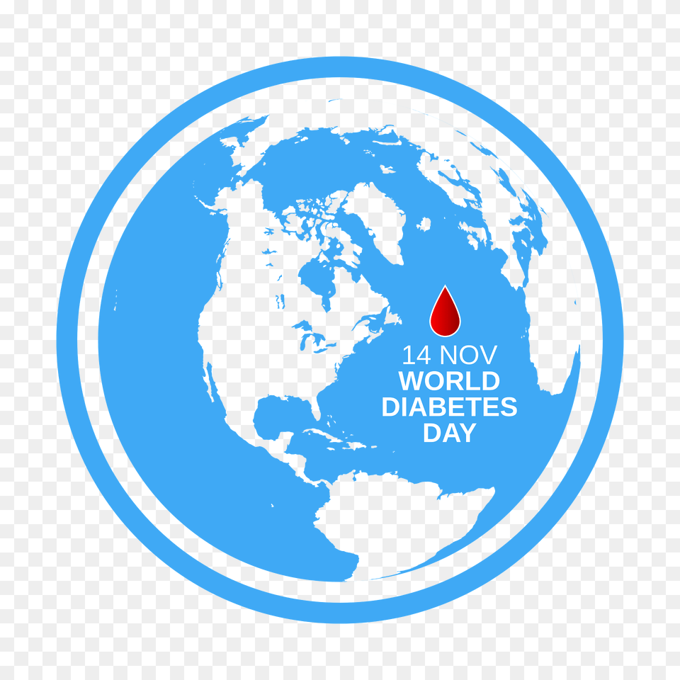 The World Day Of Struggle Against Diabetes Clipart, Astronomy, Outer Space, Planet, Globe Png Image