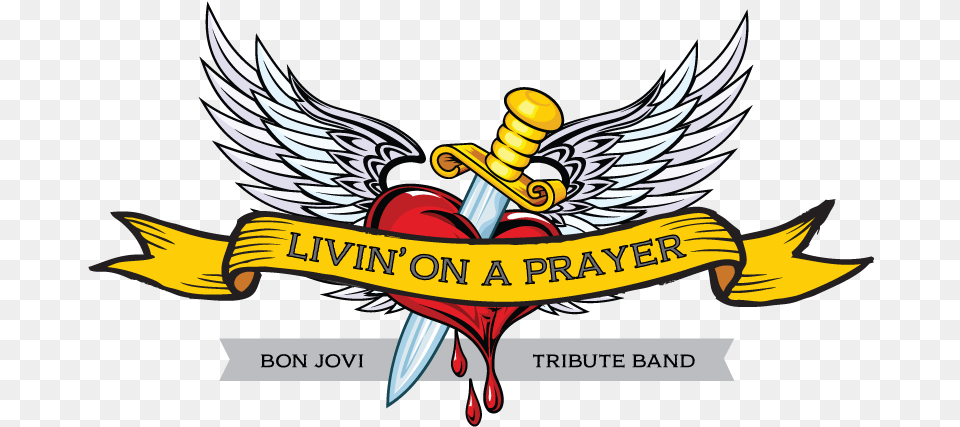 The World S Artwork Bon Jovi Livin On A Prayer, Emblem, Symbol, Logo Free Transparent Png