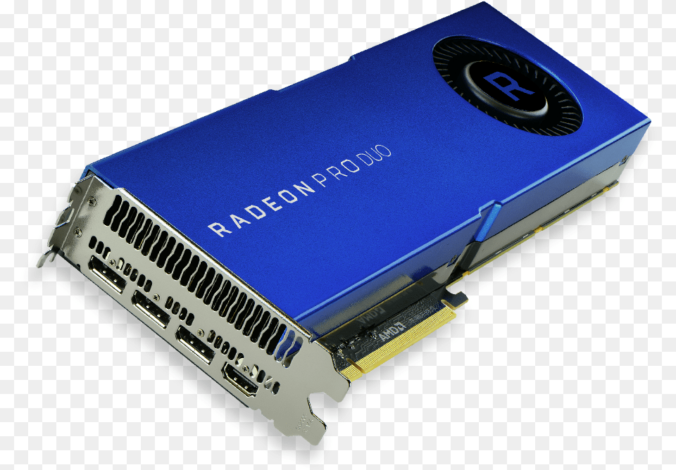 The World39s First Dual Gpu Graphics Card Designed For Xfx Radeon R9 Nano Graphics Card 4 Gb Hbm, Adapter, Computer Hardware, Electronics, Hardware Free Transparent Png