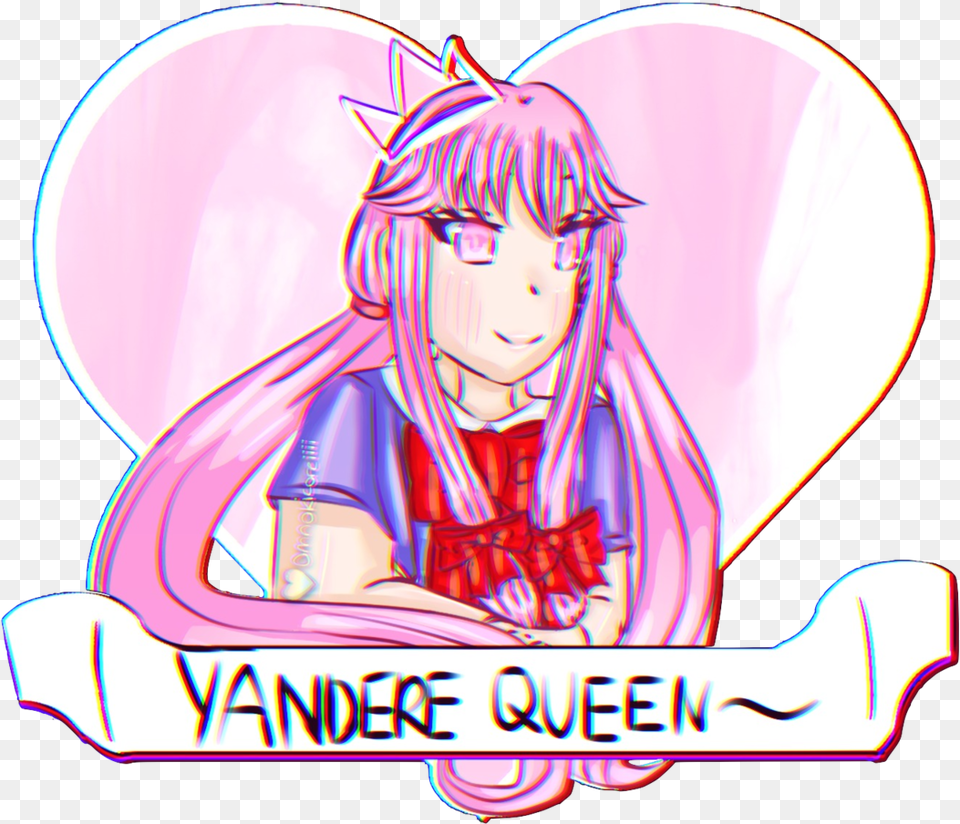 The Yandere Queen Cartoon, Book, Comics, Publication, Person Png