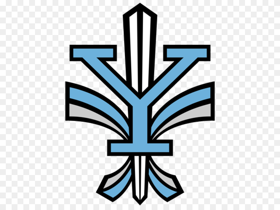 The Yorktown Patriots, Cross, Emblem, Symbol, Weapon Free Png Download