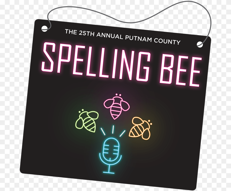 The Young Company At Greater Boston Stage Company Presents The 25th Annual Putnam County Spelling Bee, Light, Neon, Scoreboard Free Transparent Png